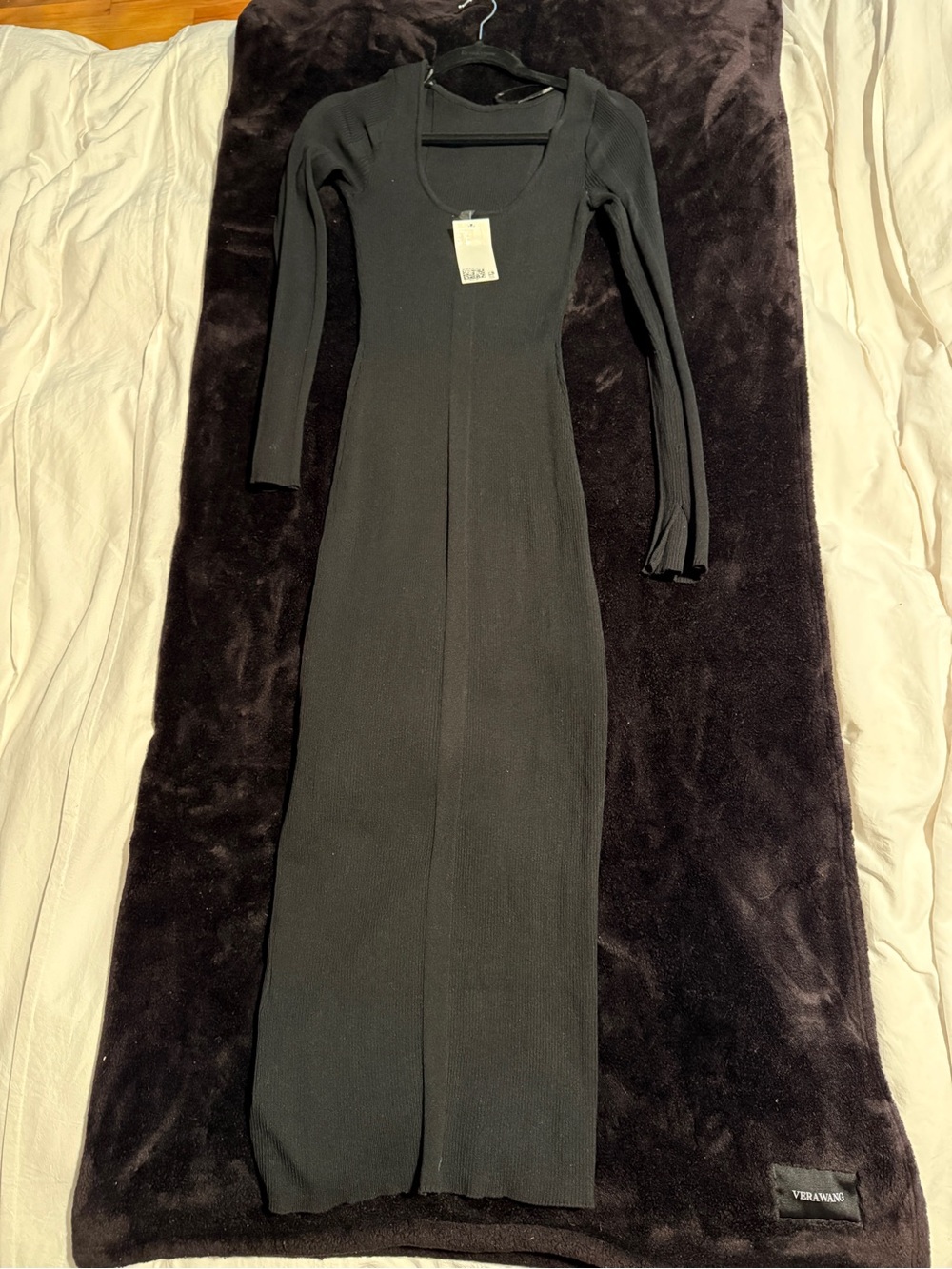 H&M Black Ribbed Maxi Dress - Picture 2 of 3